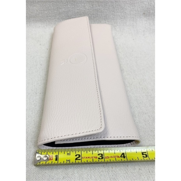 Pandora Pale Pink and Velvet Travel Jewelry Roll Case Jewelry Organizer - Picture 7 of 8